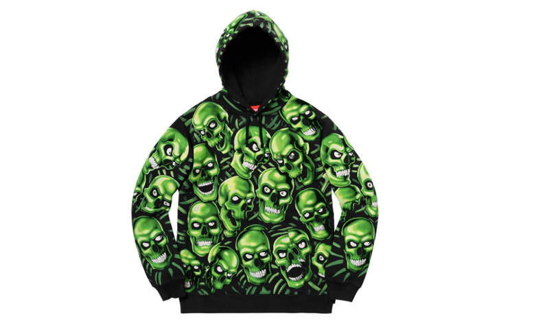 Illustration for article titled Springy Florals, Cute Boots, and the Juicy J 'Stay Fly' Skull Sweatshirt from Supreme